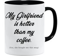 Acen Merchandise Divertida taza de San Valentín y caja de regalo juego romántico ronquidos pareja marido esposa gifrlfriend novio 325 ml humor de trabajo