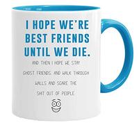 Acen Merchandise Divertida taza de San Valentin y caja de regalo Set de regalo para parejas, marido, esposa, girlfriend novio, regalo de 325 ml, humor de trabajo