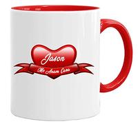 Acen Merchandise Divertida taza de San Valentin y caja de regalo Set de regalo para parejas, marido, esposa, girlfriend novio, regalo de 325 ml, humor de trabajo