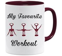 Acen Merchandise Divertido vino taza y caja de regalo Set pareja marido esposa girlfriend novio regalo 11 oz trabajo humor