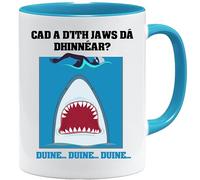 Acen Merchandise Juego de taza de idioma irlandes y caja de regalo para parejas, marido, esposa, girlfriend novio, regalo de 325 ml, humor de trabajo