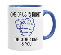 Acen Merchandise - Taza de té Blanco de 325 ml, San Valentín, Pascua, Verano, Navidad, cumpleaños o Aniversario.