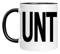 Acen Merchandise Taza grosera Negra con asa RI'm con Lema I'm A en el Otro Lado por Personal, Cerámica, White, 9 Count (Pack of 1)