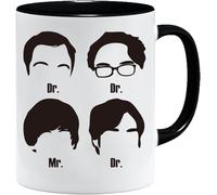 Acen Merchandise Taza y caja de regalo, diseno de Dr Dr Dr Mr Dr Dr Novedad 11 oz taza y set de te, cafe, oficina, hogar