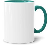 Acen Merchandise Tazas de sublimación sin impresión | Cerámica individual o en juego | Vasos de sublimación con tinta (72 unidades, verde)