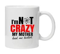Acen Merchandise The Big Bang Theory I'm Not Crazy my Mother Had me Tested - Juego de Taza y Caja de Regalo de 325 ml