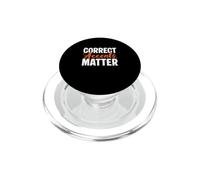 Acentos correctos importan Instructores Divertidos de Idiomas Extranjeros PopSockets PopGrip para MagSafe