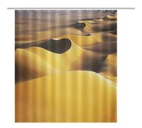 ACEPrints Cortina de Ducha Sunrise Salar De Uyuni en Bolivia al Amanecer Cortina de Ducha para baño Tela de poliéster Impermeable con 12 Ganchos 60x72 Pulgadas