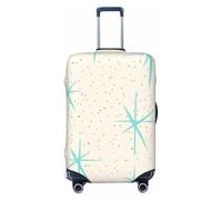 ACEPrints Funda para Equipaje Space Age Turquoise, Protector de Maleta Lavable de Primera Calidad con Cierre Seguro de Cremallera y Hebilla, Compatible con Maletas de Viaje de 18 a 32 Pulgadas