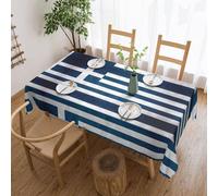 ACEPrints Mantel con Estampado de Bandera Griega, Mantel Cuadrado con Ribete de Encaje, decoración del hogar Adecuado para mesas de Comedor y picnics.