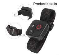 ACEpro2 - Mando a distancia inalámbrico para cámaras de acción Insta360 X5 con alcance de 50 m para cámaras Hero Series, smartphones, color negro, 37,0 x 37,0 x 18,9 mm, peso de 23 g