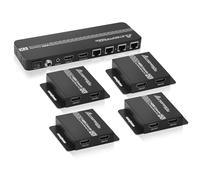 AceProAV Divisor HDMI 1080P 1x4 sobre extensor Cat6