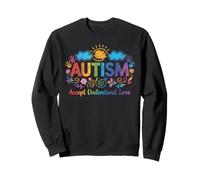 Aceptar Comprender el Amor Conciencia sobre el Autismo Sudadera