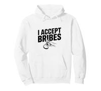 Acepto sobornos Humorístico Sarcástico Sarcástico Dicho Divertido Sudadera con Capucha