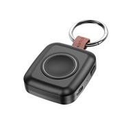 ACEQINGSE Cargador portátil para Apple Watch, 1200 mAh Cargador magnético iWatch con Llavero, Compatible con Apple Watch Series 11/10/9/8/7/6/SE/5/4/3/2/1/Ultra 2/Ultra (X12-negro)