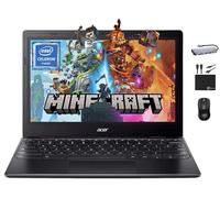 Acer 2024 311 Chromebook Laptop Student Business, procesador Intel N4500 de doble núcleo, visualización HD de 11.6 pulgadas, 4 GB de RAM, 192 GB (64 GB eMMC+128 GB), cámara web WiFi, batería larga