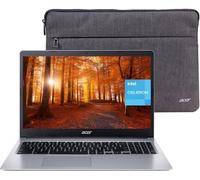 Acer 2024 Laptop Chromebook 315, visualización HD de 15.6 Pulgadas, procesador Intel Celeron Dual-Core N4020, 4GB RAM, 64GB eMMC, Intel UHD Graphics, Wi-Fi, Bluetooth, Cromado OS