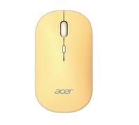 Acer AMR130 Ambidiestro, RF Wireless + Bluetooth, 1600 dpi, Amarillo