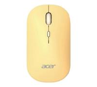 Acer AMR130 Ambidiestro, RF Wireless + Bluetooth, 1600 dpi, Amarillo