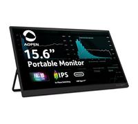 Acer AOPEN 16PM1Q Jbmiuux Pantalla IPS panorámica de 15,6" Full HD (1920 x 1080) | 4 ms (G a G) | 2 Altavoces | Cable USB Type-C y Mini HDMI con