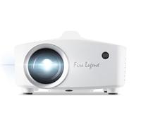 Acer - AOpen QF13s Powered by Acer - Proyector LCD LED - 1080p (1920 x 1080 píxeles), 8.000 lúmenes LED, Contraste 1000:1, Keystone, 1 Altavoz de 5 W, HDMI (HDCP), Blanco, Portable/móvil