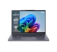 acer Aspire 14 AI Copilot+ PC A14-11M, Ordenador Portátil 14" WUXGA IPS (Qualcomm Snapdragon X X1-26100, 16 GB RAM, 512 GB SSD, Qualcomm Adreno, Windows 11 Home), Azul, Teclado QWERTY Español