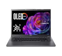 ACER Aspire 14 AI Copilot+ PC A14-52M, Ordenador Portátil 14" WUXGA IPS (Intel Core Ultra 5 226V, 16 GB RAM, 512 GB SSD, Intel ARC Graphics, Windows 11 Home), Color Gris, Teclado QWERTY Español