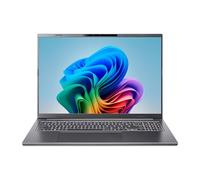 Acer Aspire 16 AI (A16-11M-X1CW) Portátil AI, Copilot+ PC, pantalla WUXGA IPS 120Hz de 16 pulgadas, Qualcomm Snapdragon X X1-26-100, 16 GB RAM, 512 GB SSD, Qualcomm Adreno GPU, Windows 11, QWERTZ