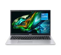 Acer Aspire 3 15.6" FHD Laptop, Intel Core i5, Intel Iris Xe Graphics, 12 GB de RAM, almacenamiento SSD de 512 GB, Bluetooth, cámara web, altavoz, micrófono, Win 11 Home, plata (nombre del modelo: