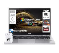 Acer Aspire 3 15.6 Laptop Computer, 15 pulgadas FHD estudiantes universitarios y computadora portátil de negocios, AMD Ryzen 7, 64GB RAM 1TB SSD, Windows 11 Pro, Lifetime Office, teclado numérico,