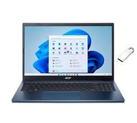 acer Aspire 3 Laptop delgada y ligera | Pantalla táctil IPS Full HD de 15.6 pulgadas | AMD Ryzen 5 7520U | 8 GB RAM DDR5 | SSD de 512 GB | Gráficos AMD Radeon | Windows 11 Home | Paquete con unidad
