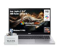 acer Aspire 3 - Ordenador portátil de 15.6, 15 pulgadas FHD para estudiantes universitarios, computadora portátil de negocios, AMD Ryzen 7, 64 GB de RAM 2 TB SSD + juego de acoplamiento de 512 GB