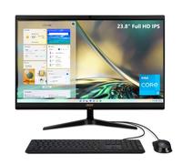 Acer Aspire C24-1700-UR11 AIO Desktop | visualización IPS Full HD de 23.8 pulgadas | Intel Core i3-1215U de 12ª generación | Gráficos Intel UHD | DDR4 de 8 GB | SSD NVMe M.2 de 256 GB | Intel Wireless