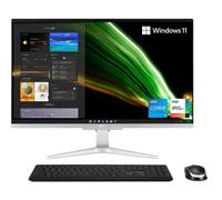Acer Aspire C27-1655-UA12 AIO Desktop | Pantalla IPS Full HD de 27 pulgadas | Intel Core i5-1135G7 de 11ª generación | Gráficos Intel Iris Xe | DDR4 de 12 GB | SSD NVMe M.2 de 512 GB | Intel Wireless