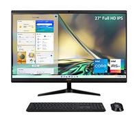 acer Aspire C27-1700-UA91 AIO Desktop | 27" Full HD IPS Display | 12th Gen Intel Core i5-1235U | Intel Iris Xe Graphics | 16GB DDR4 | 512GB NVMe M.2 SSD | Intel Wireless Wi-Fi 6 | Windows 11 Home
