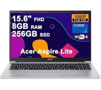 Acer Aspire Lite Business Laptop 39.6 cm FHD ComfyView Intel 8-core Core 3 N350 8GB RAM 128GB SSD Type-c Batería de larga duración Win11 ICP Hub