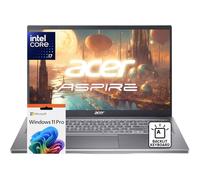 acer Aspire Premium Laptop FHD de 15.6 pulgadas | Intel Core i7-1255U hasta 4.7GHz | 32GB RAM - SSD PCIe de 2TB | Teclado retroiluminado | Wi-Fi 6 | Gráficos Iris Xe | Cámara web | Elegante y portátil