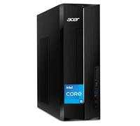 acer Aspire SFF 2025 Desktop Intel 13th Core i5-13400, 64 GB de RAM, SSD PCle de 4 TB, diseño ultra silencioso, lector de tarjetas SD, soporte de monitor dual 4K, USB-C, teclado y mouse con cable