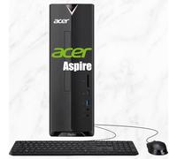 acer Aspire SFF - Ordenador de escritorio | CPU Intel Multi-Core | 8 GB de RAM, 1 TB de almacenamiento (SSD de 512 GB y extensión de 512 GB) | Windows 11 | WiFi 6E | Gráfico Intel UHD | Soporte de