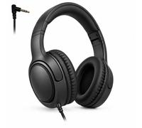 Acer Auriculares con cable sobre la oreja, ajuste cómodo, 3.5 mm para PC | Construcción duradera y conexión universal de 3,5 mm para el hogar y el aula, compatible con PC, portátil y controladores de