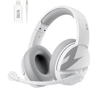 acer Auriculares para Ps5 | Batería de 100 Horas de Duración Ininterrumpida | Controladores Dinámicos de 50 Mm | Micrófono de Voz Nítida | Bluetooth 5.3 de 3.5 Mm | Auriculares para Juegos de Pc, Reun