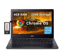 acer Chromebook 311 Laptop HD de 11.6 pulgadas, Intel Celeron N4500, gráficos Intel UHD, 4 GB LPDDR4X RAM, 224 GB de almacenamiento (64 GB eMMC + 160 GB de estación de acoplamiento), Chrome OS, Wi-Fi