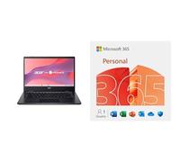 acer Chromebook 314 | 14" FullHD LCD | Intel N4500 | 4GB RAM | 128GB SSD | ChromeOS | QWERTY Español + Microsoft 365 Personal | 12 Meses | Apps Office con IA