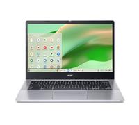 Acer Chromebook 314 CB314-4H-C2UW Laptop | Procesador Intel N100 | visualización IPS Full HD de 14 pulgadas (1920 x 1080) | 4GB LPDDR5 | 64GB eMMC | Intel Wireless Wi-Fi 6E AX211 | cromado OS | Plata