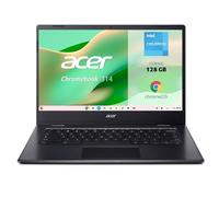 acer Chromebook 314 CBOA314, Ordenador Portátil 14" FullHD (Intel Celeron N4500, 8GB RAM, 128GB SSD, UHD Graphics, ChromeOS) Negro + 3 Meses de Google AI Pro con Gemini Pro y 2TB de Almacenamiento