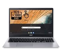 Acer Chromebook 315 2022 15.6 pulgadas Full HD 1080p IPS pantalla táctil PC, procesador Intel Celeron N4020 de doble núcleo, 4 GB DDR4 RAM, 64 GB eMMC, cámara web, WiFi, 12 horas de duración de la