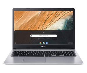 Acer Chromebook 315 CB315-3H-C417 - Ordenador portátil HD de 15,6 pulgadas, ordenador portátil (Intel Celeron N4000, 4 GB de RAM, 32 GB eMMC, gráficos Intel UHD, Chrome OS) - Teclado AZERTY (francés),