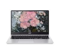 acer Chromebook 315, laptop con pantalla FHD de 15.6 pulgadas, Intel Celeron N4500, 4 GB de RAM, eMMC de 64 GB, cámara web, sistema operativo cromado, plata pura, funda protectora incluida, tarjeta SD