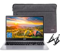 acer Chromebook 315 Laptop - para estudiantes y negocios, pantalla HD de 15.6 pulgadas, CPU Intel de doble núcleo, 4 GB de RAM, 64 GB eMMC, gráficos Intel UHD, batería de larga duración, Wi-Fi,