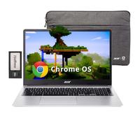 Acer Chromebook 315 Laptop, visualización antirreflejos HD de 15.6 pulgadas, Intel Pentium N6000, 4GB LPDDR4X, 288GB de almacenamiento (128GB eMMC + 160GB Docking Station Set), gráficos UHD, Num Pad,